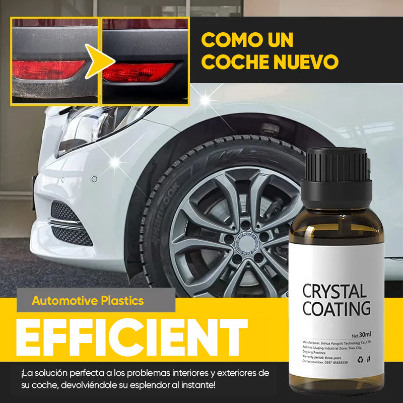 Agente de recubrimiento para plásticos de automoción