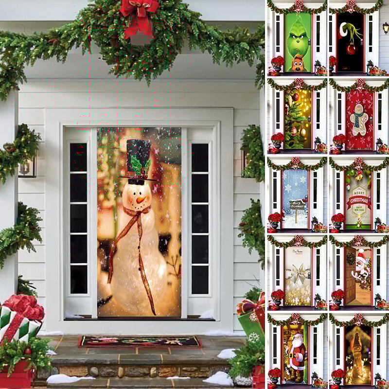 2025 Christmas Front Door Decoration