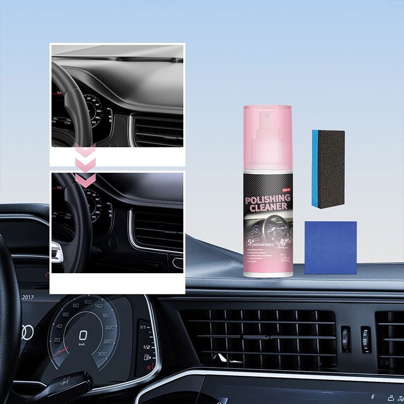 Limpiador Y Abrillantador Para Interiores De Coche