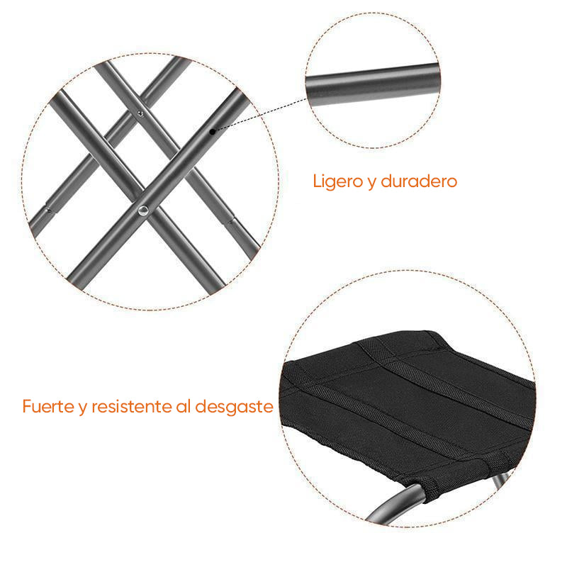 Silla Plegable Portátil Ultraligera