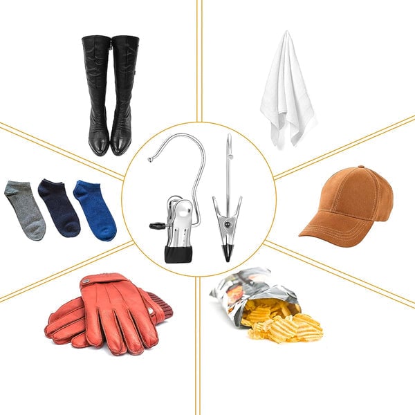 Ganchos para colgar de alta resistencia Clips1 Juego