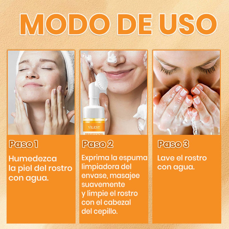 Limpiador Facial Profundo de Cúrcuma