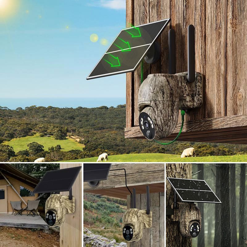 Cámara solar de camuflaje
