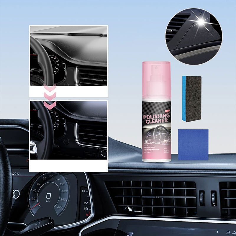 Limpiador Y Abrillantador Para Interiores De Coche