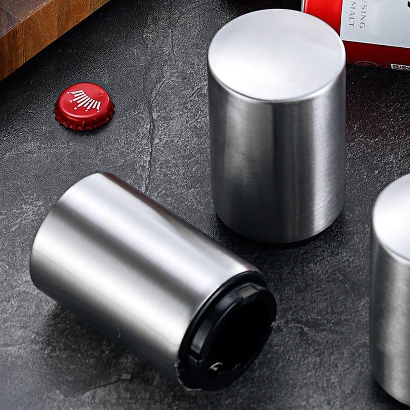 Abrebotellas Automático De Acero Inoxidable