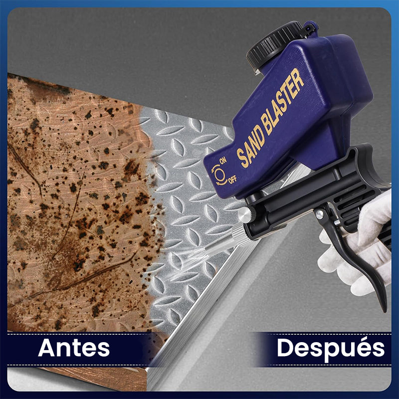 Pistola de Arena Portátil Antideslizante Sakerplus