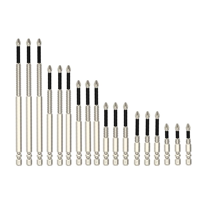 Juego de Puntas para Taladro de Destornillador de Alta Magnetización