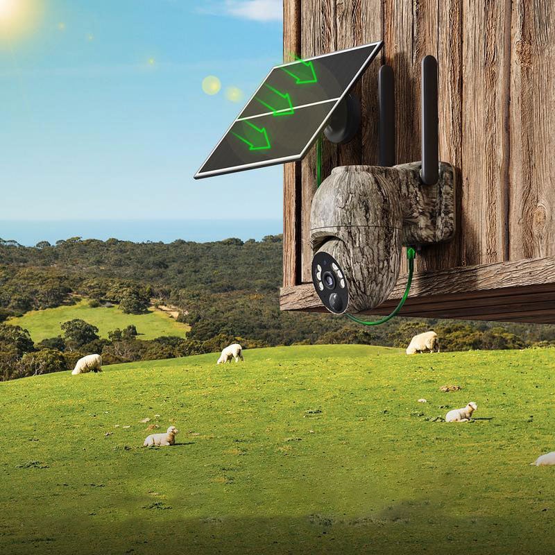 Cámara solar de camuflaje