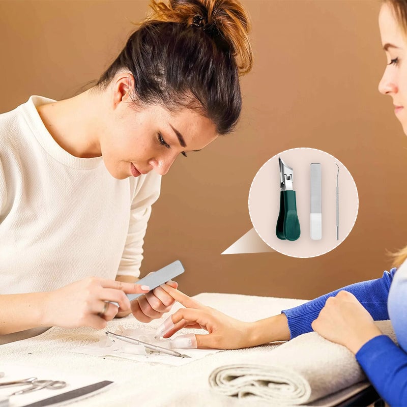 Juego premium de cortauñas de pico de águila de 3 piezas