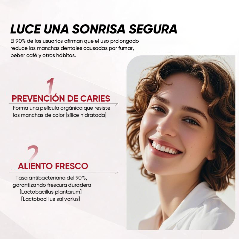 SP-8/SP-10 Pasta dental probiótica blanqueadora para la salud bucal