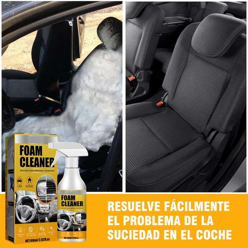 Limpiador de espuma multifuncional