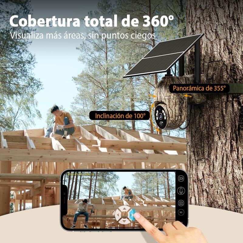 Cámara solar de camuflaje