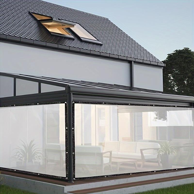 Funda impermeable de PE transparente para exteriores