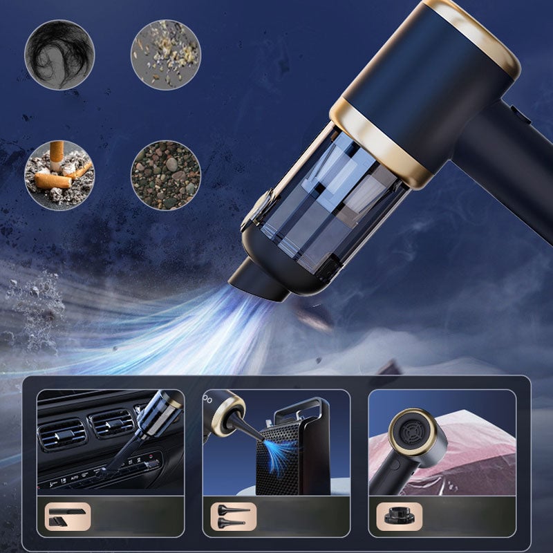 Aspiradora y Soplador Inalámbrico Mini 2 en 1