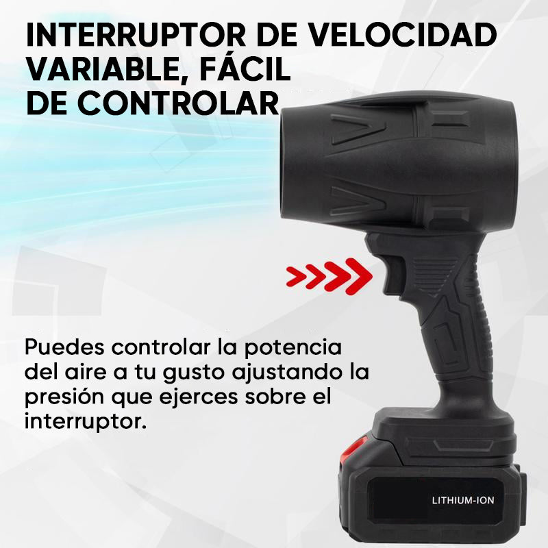 Plumero de aire superpotente turbo inalámbrico