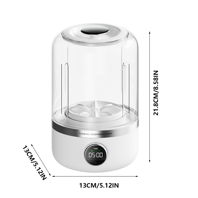 Mini lavadora recargable