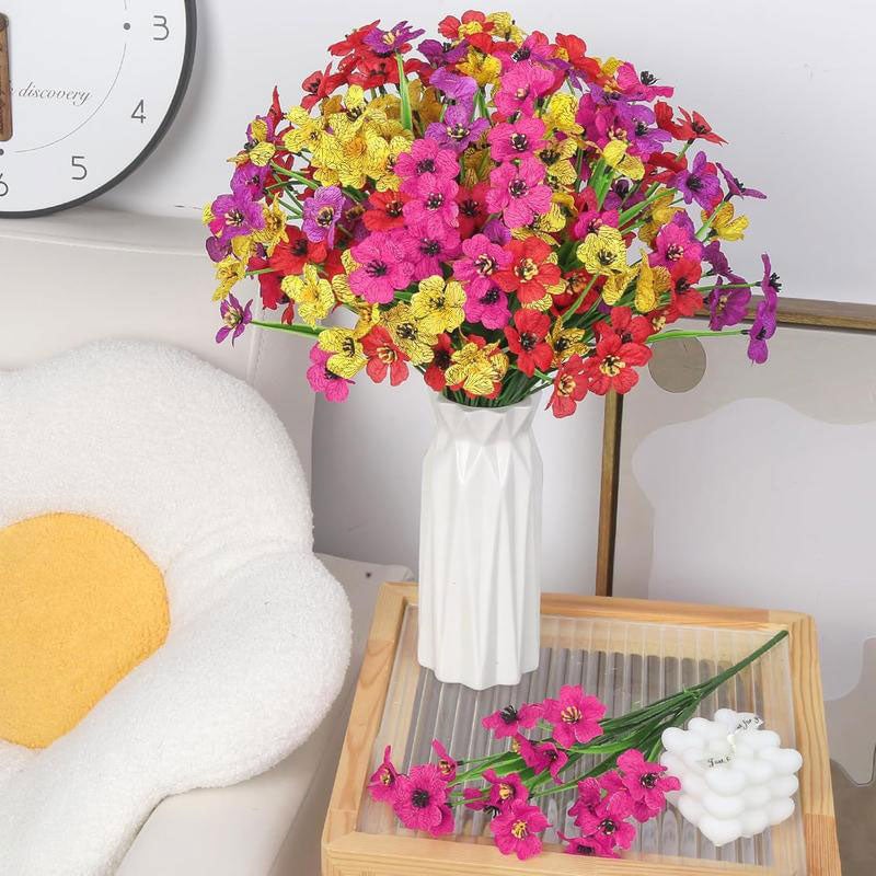 Decoración De Flor Artificial De Violeta