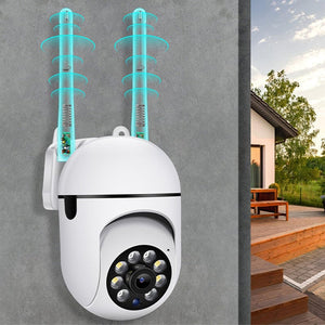 Cámara De Seguridad Inalámbrica HD Para Interiores Con Visión Nocturna