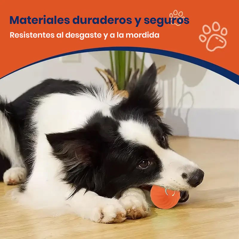 Juguete Eléctrico de Pelota Rodante para Mascotas