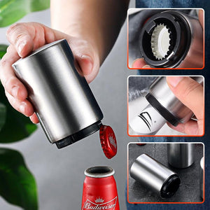 Abrebotellas Automático De Acero Inoxidable