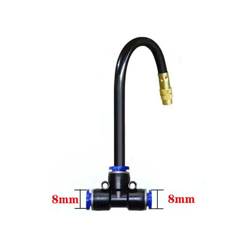 Dispositivo de riego automático con rociador universal