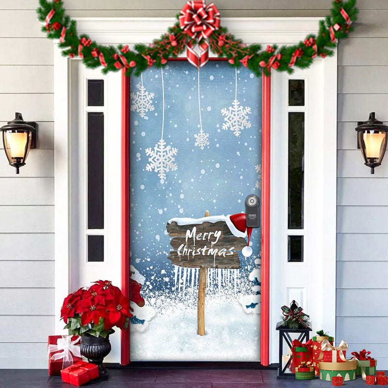 2025 Christmas Front Door Decoration