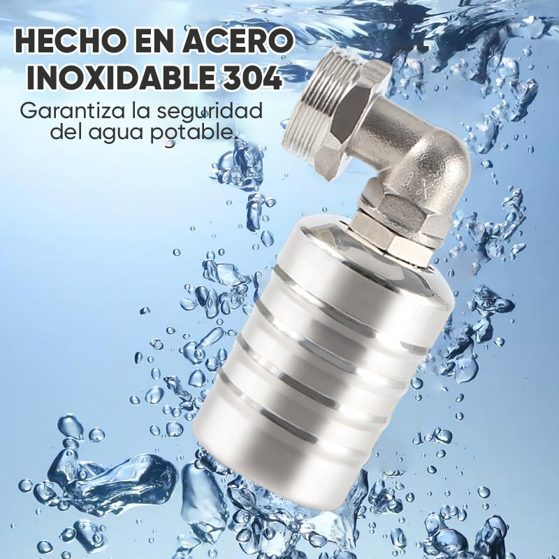Válvula Flotante Mini Automática de Acero Inoxidable 304
