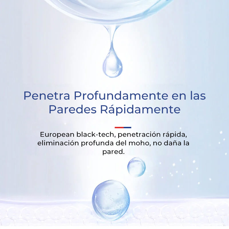 Espuma limpiadora de moho