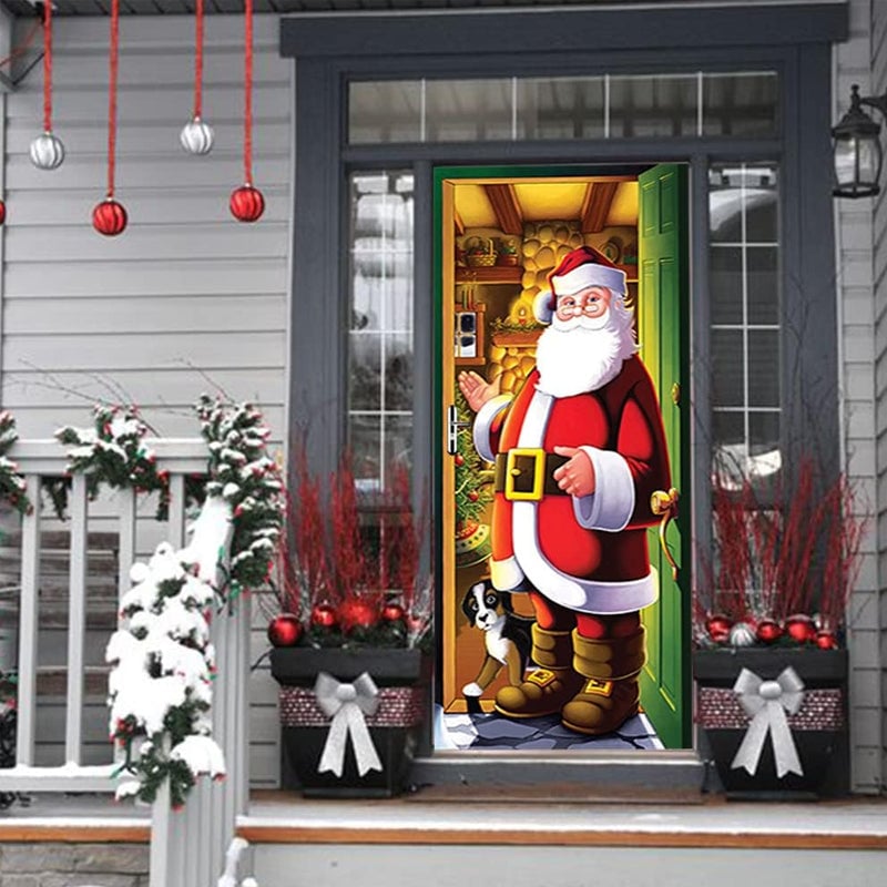 2025 Christmas Front Door Decoration