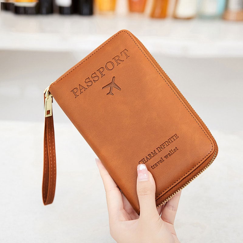 Billetera de Pasaporte RFID Multifuncional