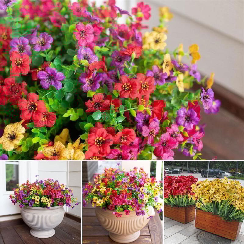 Decoración De Flor Artificial De Violeta