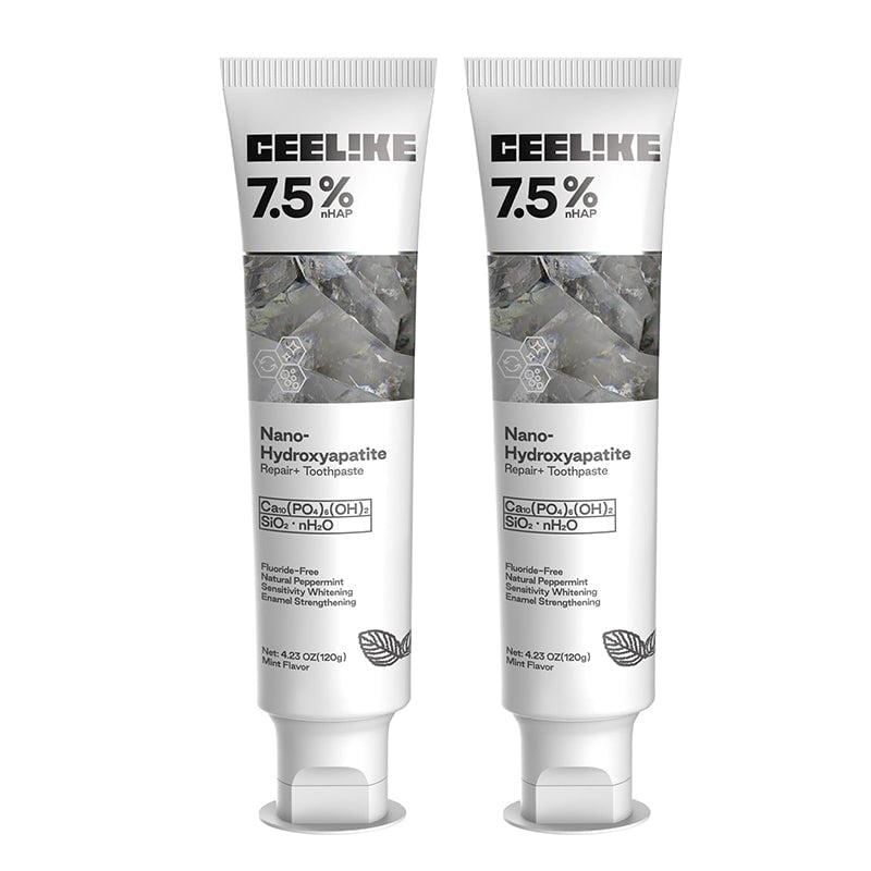 Pasta dental blanqueadora y reparadora con hidroxiapatita