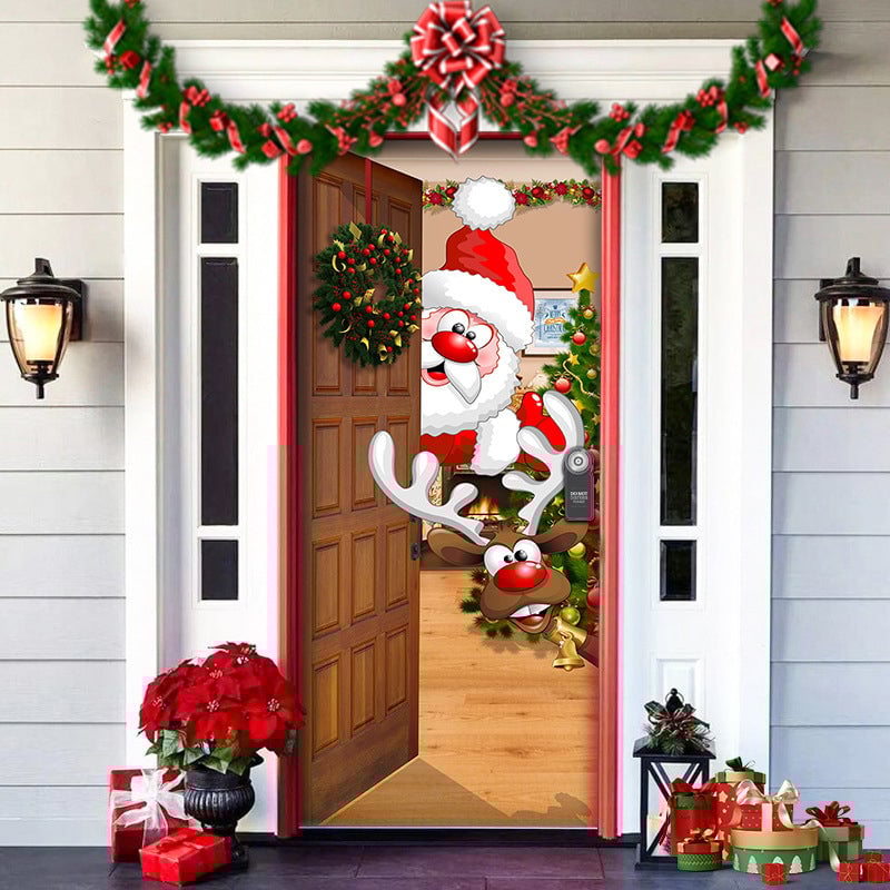 2025 Christmas Front Door Decoration