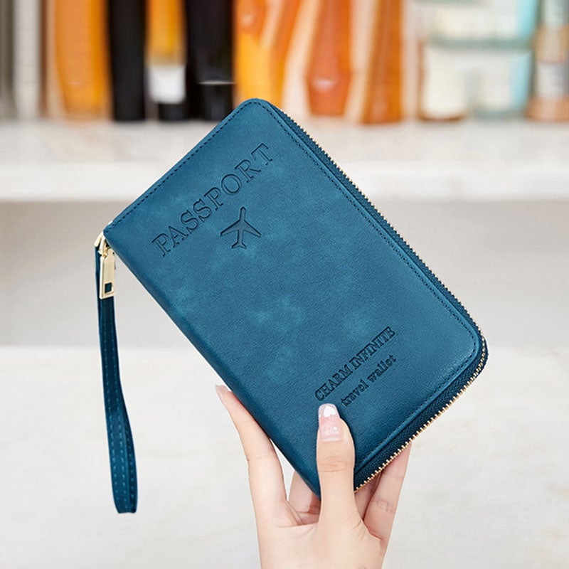 Billetera de Pasaporte RFID Multifuncional