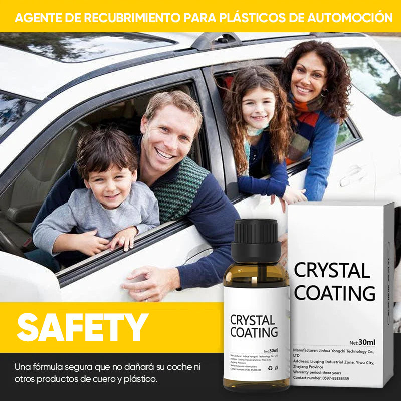 Agente de recubrimiento para plásticos de automoción