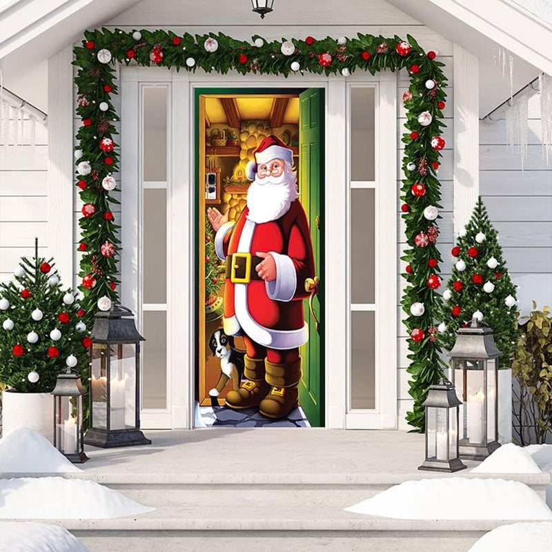 2025 Christmas Front Door Decoration