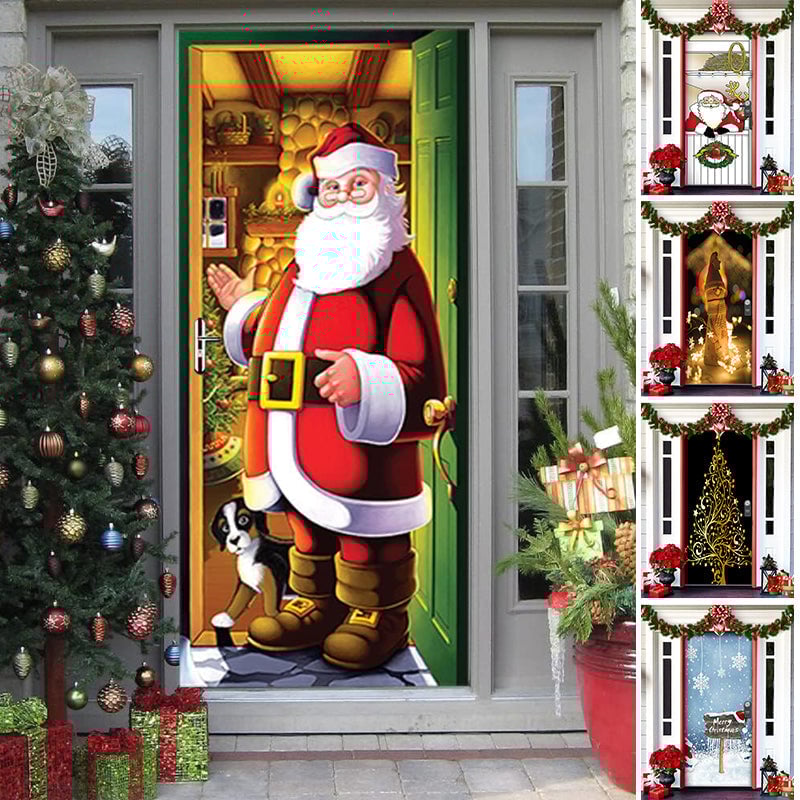 2025 Christmas Front Door Decoration