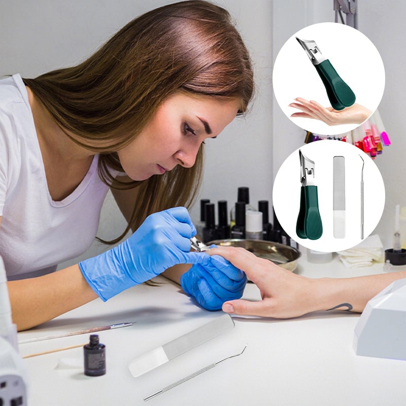 Juego premium de cortauñas de pico de águila de 3 piezas