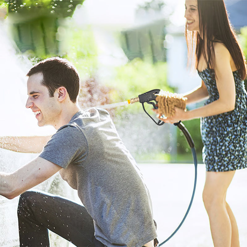 Pistola de Agua a Alta Presión con Boquillas para Lavado de Autos
