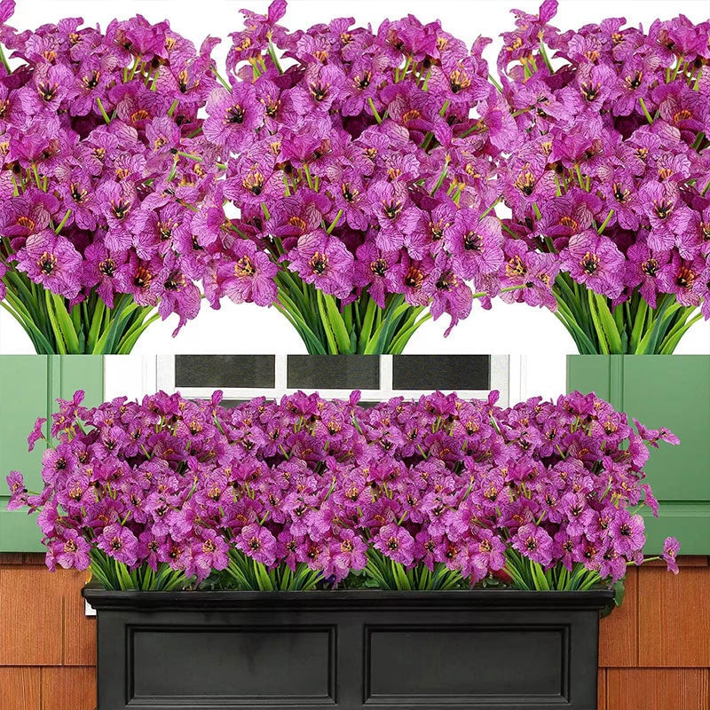 Decoración De Flor Artificial De Violeta