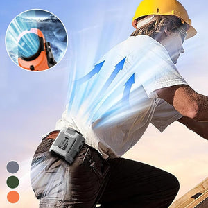 Ventilador recargable con clip para la cintura