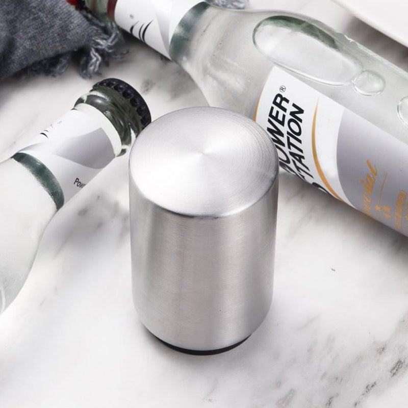 Abrebotellas Automático De Acero Inoxidable