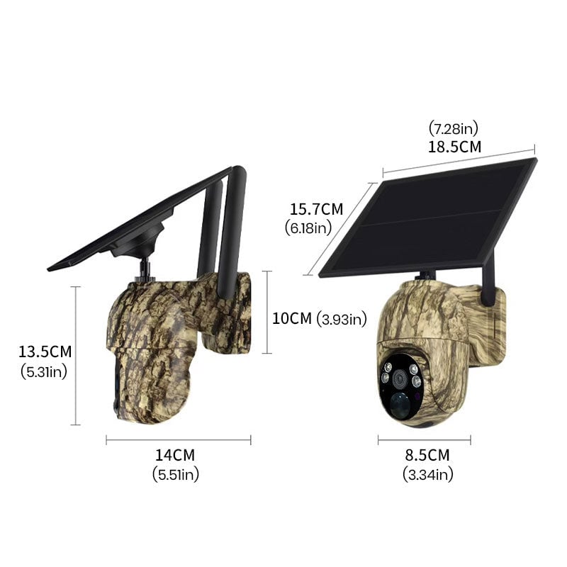 Cámara solar de camuflaje