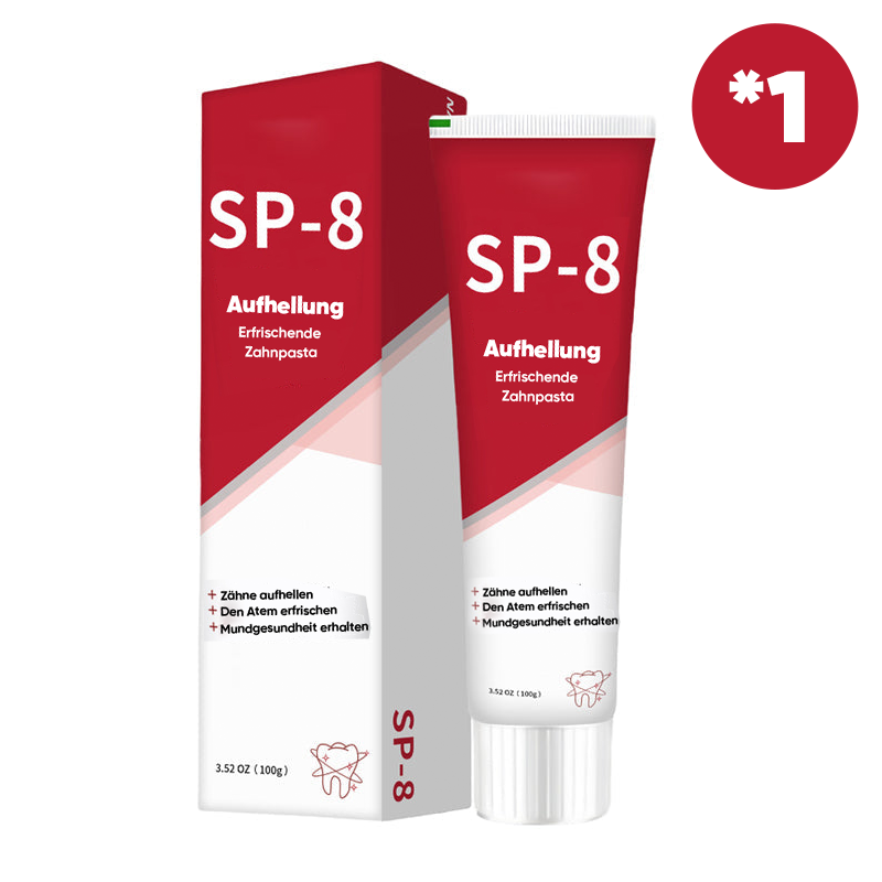 SP-8/SP-10 Pasta dental probiótica blanqueadora para la salud bucal