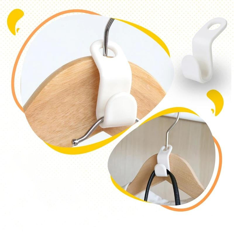 Gancho de conexión para perchas