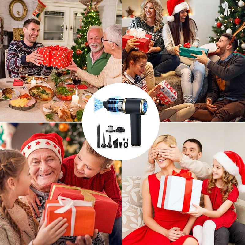 Aspiradora y Soplador Inalámbrico Mini 2 en 1