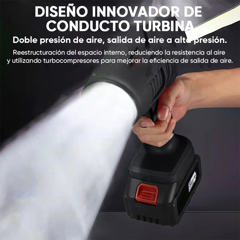 Plumero de aire superpotente turbo inalámbrico