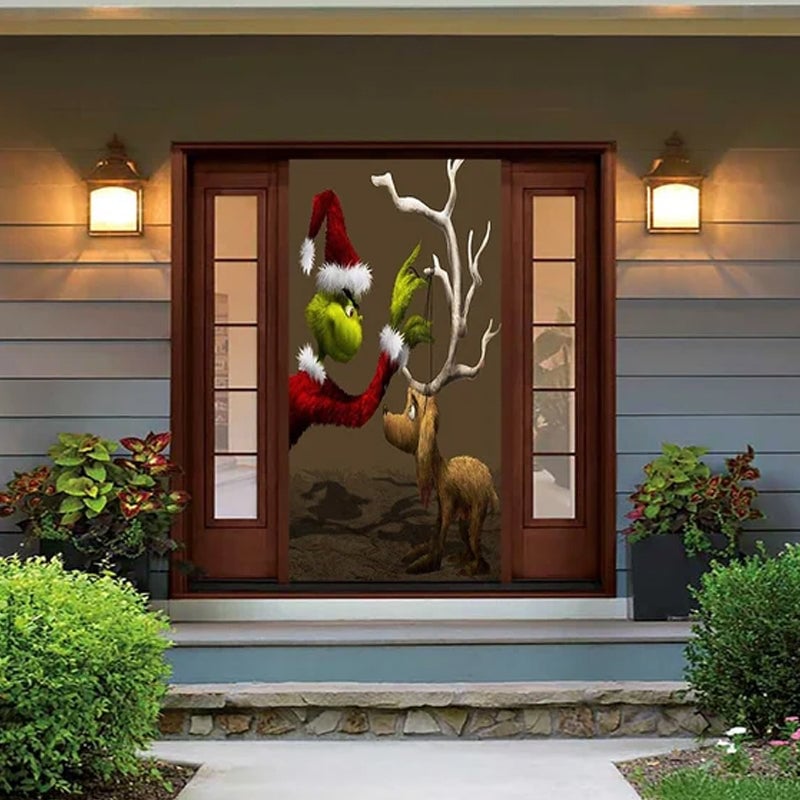 2025 Christmas Front Door Decoration