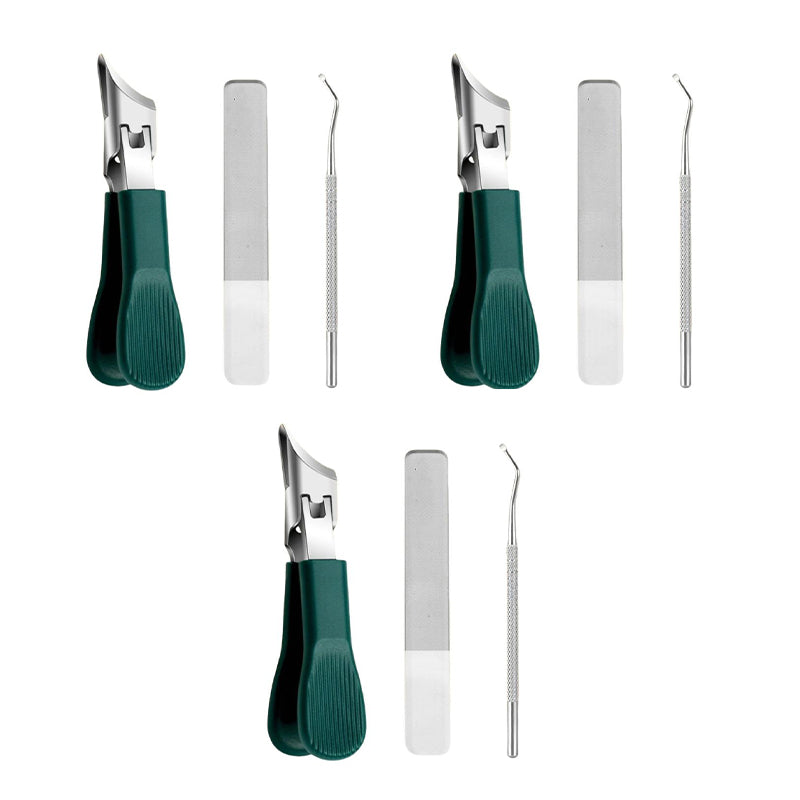 Juego premium de cortauñas de pico de águila de 3 piezas