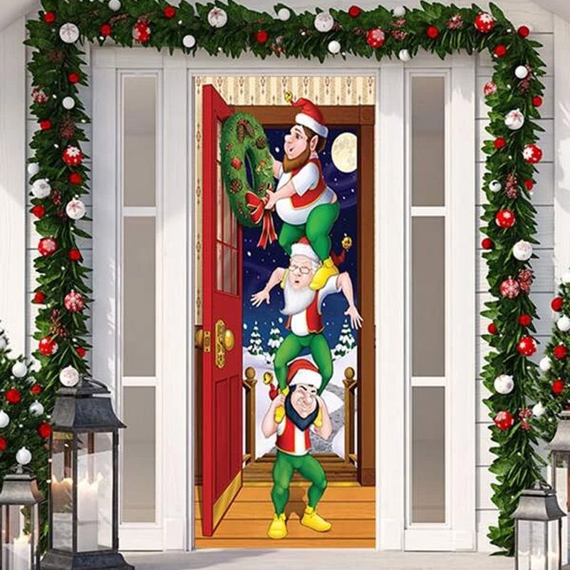 2025 Christmas Front Door Decoration